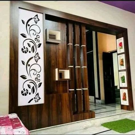 Drawing Room Gate Design, Open Gate Design, Room Gate Design, Wooden Partition Design, Arch Designs For Hall, Kitchen Wardrobe Design, Open Gate, Wall Partition Design, Box Bed Design