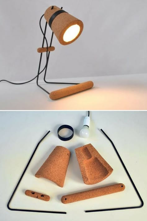 Lamp Makeover, Vintage Industrial Lighting, Modern Desk Lamp, Lamp Lighting, Contemporary Lamps, Contemporary Table Lamps, Kitchen Lighting Fixtures, Room Lamp, Wood Lamps