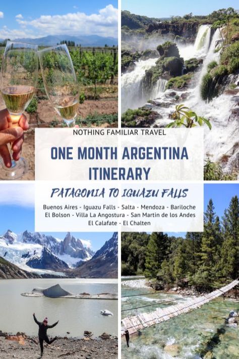 Planning a one month trip to Argentina, but don’t know where to start? Whether you’re backpacking in Argentina or opting for an upscale holiday, our one month itinerary will be the perfect travel guide to start your journey. Argentina Itinerary, Argentina Culture, South America Travel Destinations, Visit Argentina, Backpacking South America, Australia Backpacking, South America Destinations, Iguazu Falls, Backpacking Trip