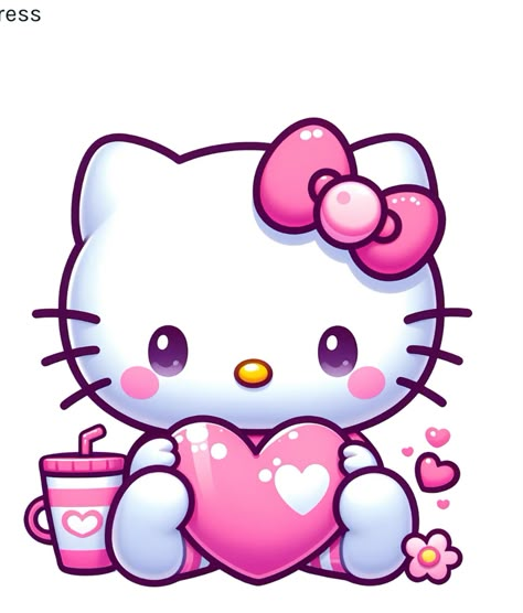 Hello Kitty Sublimation Designs, Cute Hello Kitty Pictures, Hello Kitty Png, Hello Kitty Svg, Hello Kitty Clipart, Kitty Png, Kawaii Valentine, Diy Hello Kitty, Images Hello Kitty