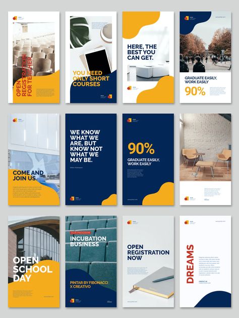 Modern Instagram Story Templates PPT Instagram Story Advertising, Instagram Story Promotion Design, Ig Story Design, Instagram Advertising Design, Email Newsletter Inspiration, Dental Ads, Canva Learning, Instagram Story Design, Instagram Story Ads