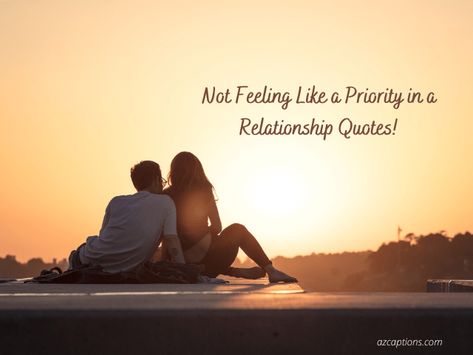 Find solace and empowerment with these Not Feeling like a Priority in a Relationship Quotes that can help people change their perspective about life Making your relationship a top priority, even if you are married First Priority Quotes Relationships, I Want To Be Your Priority, Quotes About Choices Relationships, I Want To Be A Priority Quotes Life, Priority Changes Quotes Relationships, Making Someone A Priority Quotes, Priorities Change Quotes Relationships, Not Feeling Like A Priority Quotes, Priorities Quotes Relationship For Him