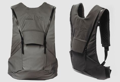 Y3 Bag, Wearable Robots, Adidas Y3, Slim Backpack, Sport Backpack, Backpack Design, Running Pack, Edc Bag, Cargo Vest