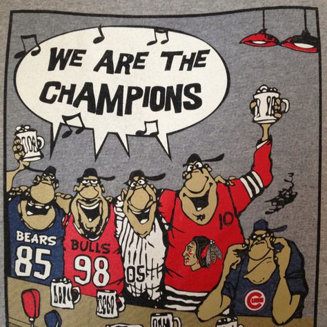 Four of Chicago's best sports teams! Chicago Sports Teams, Team Wallpaper, We Are The Champions, Chicago Sports, My Kind Of Town, Fan Cave, The Windy City, Sport Hockey, Football And Basketball