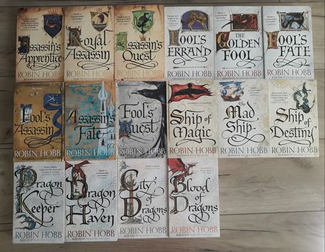 Realm Of The Elderlings, Robin Hobb Books, Robin Hobb, Future Library, Book Bucket, Fantasy Books To Read, Recommended Books To Read, Book Challenge, Book Recs