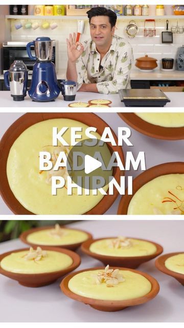 Kunal Kapur on Instagram: "Kesar Badaam Phirni | Easy Rice Dessert | 15-Min Firni Recipe | आसान चावल फिरनी | Kunal Kapur Recipe

🌼 Let’s celebrate the most special woman in our lives—our dearest Mothers! 💖 Today, I'm so glad to be sharing with you all a recipe that holds a special place in my heart: my mother's cherished Kesar Badam Phirni.

As we celebrate the love, strength, and unwavering support of mothers everywhere, making this dish really reminds me of how a mother’s recipes are not just culinary delights, but also cherished memories passed down through generations. 

Crafting this delicious dish is made effortless with the reliable assistance of my Bajaj Kitchen Appliances - the Bajaj Glamore Mixer Grinder and Bajaj Induction Cooktop. Just like the unwavering support of our mothe Firni Dessert, Firni Recipe, Phirni Recipe, Rice Desserts, Mixer Grinder, Easy Rice, Special Place In My Heart, Induction Cooktop, Cherished Memories