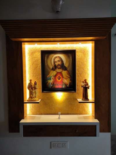 Altar Catholic, Storage Furniture Design, Home Altar Catholic, Designs For Living Room, Altar Ideas, Altar Design, Prayer Wall, Floor Plan Layout, Home Altar