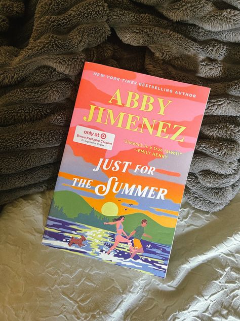 Book Review: Just For The Summer by Abby Jimenez — the daily dose with liv Just For The Summer Book Cover, Summer Love Books, Just For The Summer, Just For The Summer Book Aesthetic, Bookish Photos, Book Tbr, Reading Era, Abby Jimenez, New Romance Books