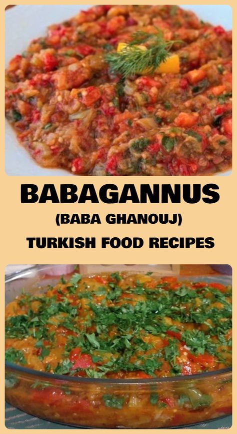 Eggplant Turkish Recipe, Persian Eggplant Recipes, Turkish Eggplant Recipes, Turkish Eggplant, Baba Ghanoush Recipe, Turkish Food Traditional, Turkish Recipe, Shakshuka Recipe, Shakshuka Recipes