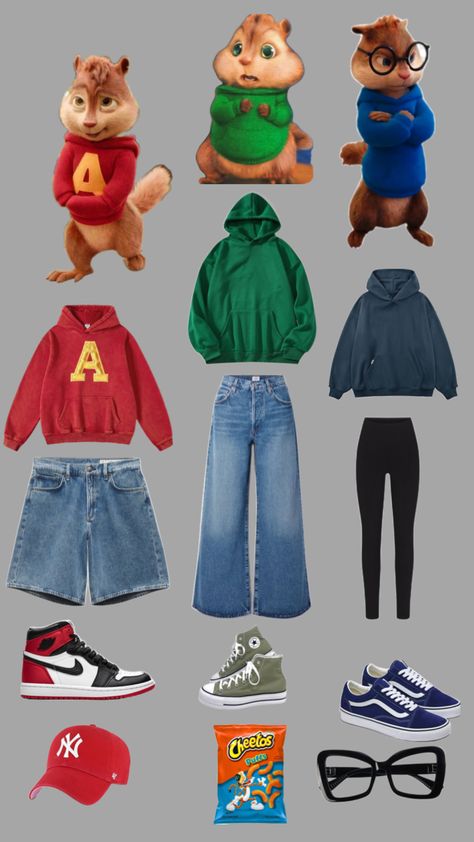 Alvin And The Chipmunks Costume Women, Halloween Inspired Outfits, Fun Halloween Outfits, Halloween Duos, Pregnant Halloween Costumes, Couples Halloween Costume Ideas, Halloween Costume Ideas For Couples, Cute Group Halloween Costumes, Classy Halloween Costumes