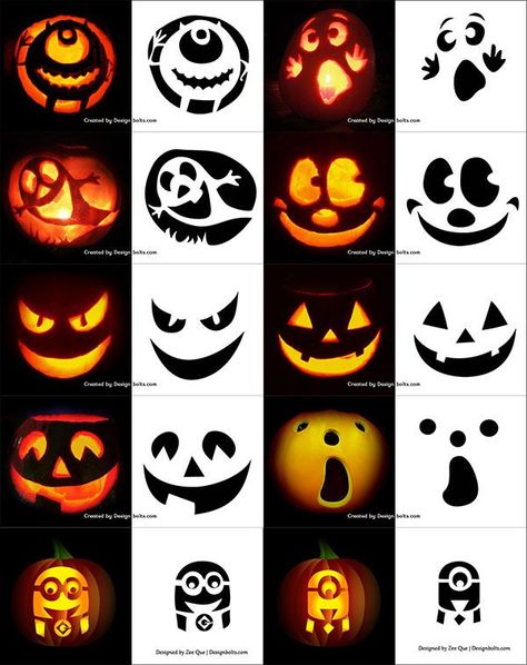 10-Easy-Halloween-Pumpkin-Carving-Stencils,-Patterns-&-Printables-for-Kids-2016 Free Printable Pumpkin Carving Stencils, Scary Pumpkin Carving Patterns, Printable Pumpkin Carving Stencils, Stencils Patterns, Halloween Pumpkin Stencils, Pumpkin Carving Stencils, Cute Pumpkin Carving, Halloween Pumpkin Carving, Scary Halloween Pumpkins