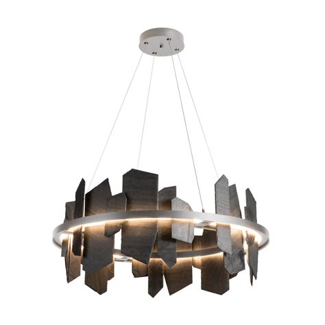 Ardesia Circular LED Pendant – Hubbardton Forge Wabi Sabi Lighting, Light Guide, Door Prop, Organic Nature, Suspension Vintage, Hubbardton Forge, Lighting Guide, Linear Pendant, Commercial Lighting