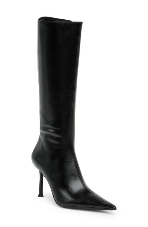 Pointy Boots, Jeffrey Campbell Boots, Lug Sole Boots, Pointed Toe Boots, Stiletto Boots, Winter Trends, Long Boots, Calf Boots, Party Looks