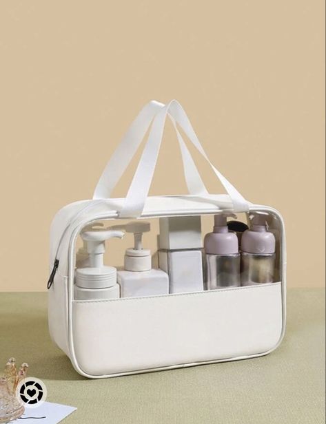 Travel organizers, must have for traveling, containers, skin care, make up, toilet bag, organise tips, airplane tips Personalized Toiletry Bag, Travel Storage Bag, Toiletries Organization, Beauty Case, Travel Storage, Travel Toiletries, Toiletry Bag Travel, Toiletry Storage, Cosmetic Storage