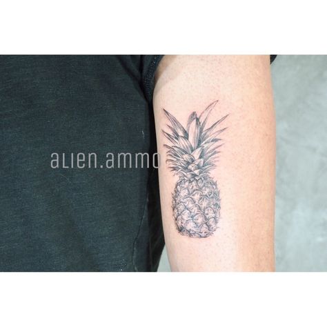 Pineapple Tattoo, Fruit Tattoo, Hip Tattoo, Leaf Tattoos, Maple Leaf Tattoo, Flower Tattoo, Pineapple, Dots, Fruit