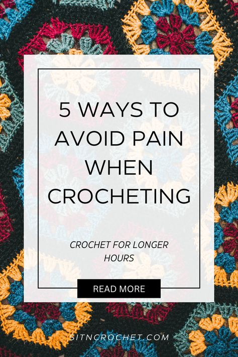 Don't let pain cramp your crochet style! Discover 5 essential tips to help you crochet comfortably and avoid strain. From ergonomic hooks to proper posture, these tips will keep you pain-free while you create. Click to read more! #crochet #crochetingtips #ergonomics #crafting #painfree Ergonomic Crochet Hook, Crochet Style, Crochet Baby Clothes, Crochet Cat, Crochet Granny, Crochet Scarves, Baby Blanket Crochet, Facebook Group, Crochet Fashion