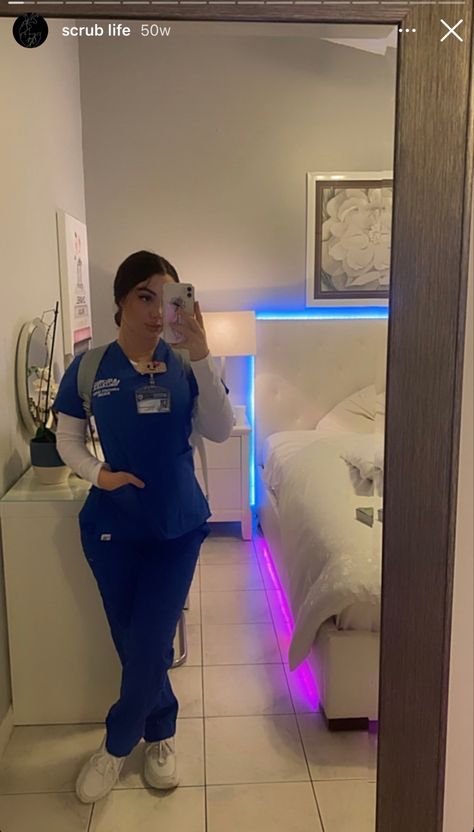 Nurse Outfits Cute, Invasive Cardiovascular Technologist, Pharmacy Technician Outfits, Nursing Orientation Outfit, Nursing Students Outfit, Pretty Nurse Aesthetic, Career Day Nurse, Rich Nurse Gang, Scrubs Uniform Cute Black Women