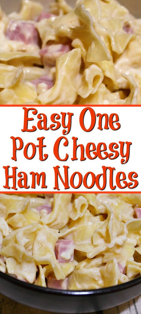 Ham And Egg Noodles Recipes, Hurry Up Ham And Noodles, Ham Noodles, Ham Chunks Recipes Dinners, Ham And Noodle Casserole Recipes, Easy Ham Dinner Recipes, Quick Kid Friendly Dinners, Diced Ham Recipes Dinner, Easy Kid Friendly Meals