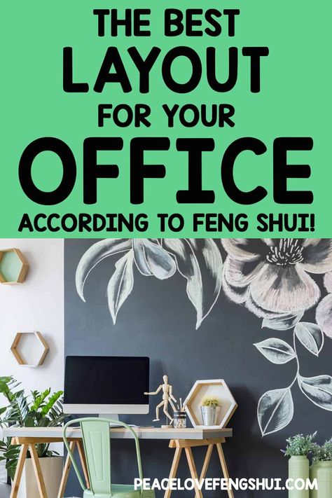 How to Feng Shui Your Office or Cubicle to Boost Your Career! Feng Shui Desk Placement, Zen Office Ideas, Feng Shui Office Layout, Professional Office Decorating Ideas, Zen Home Office, Feng Shui Your Desk, Feng Shui Layout, Feng Shui Home Office, Feng Shui Office