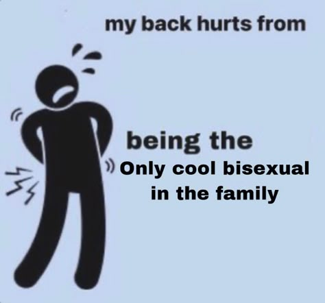 #swag #bisexual #ouch #soswaggy #memes #pinterestmemes #fyp Homosexuality Aesthetic, Bi Tattoos For Women, Bi Flag Pfp, Bi Whispers, Bisexual Meme, Bi Humor, Bisexual Pride Quotes, Bi Aesthetic, Bisexual Quote