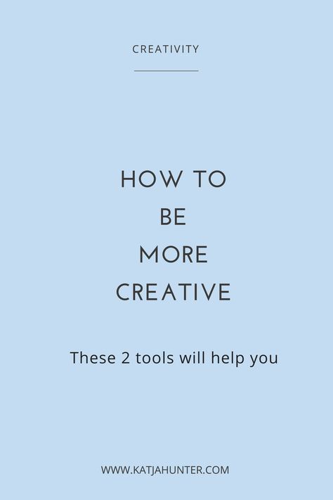 How to be more creative. Being more creative doesn't cost anything and these 2 ways are simple but will guarantee success. How To Be More Creative, Creative Practice, Creative Development, Creative Coaching, Be More Creative, Nonfiction Writing, Free Coaching, Coaching Tools, Creative Block