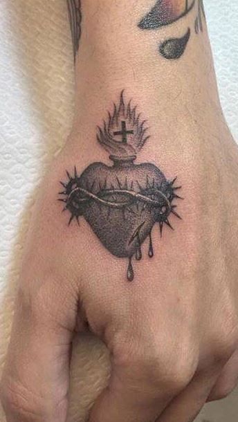 Heart Of Jesus Tattoo, Sacred Heart Of Jesus Tattoo, Hart Tattoo, Sacred Heart Tattoo, Sacred Tattoo, Sacred Heart Tattoos, Christ Tattoo, Jesus Tattoo, Inspiration Tattoos