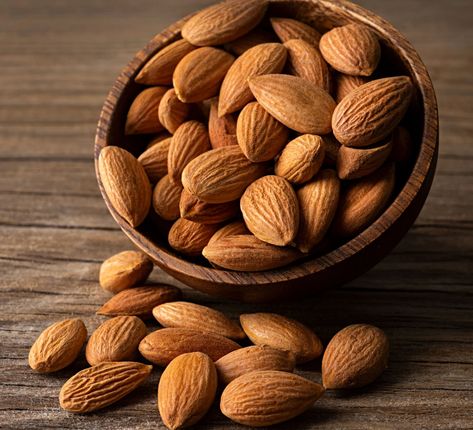 almonds Health Benefits Of Almonds, Almond Benefits, Edible Seeds, Almond Nut, Bbc Good Food Recipes, High Protein Recipes, Nutrient Dense, Vitamin B, Protein Foods