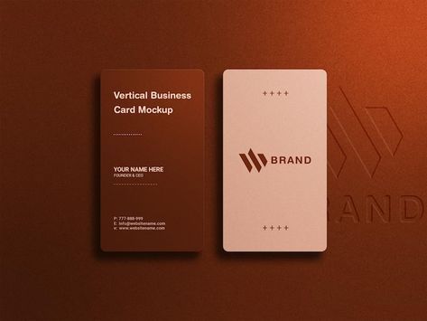 Vertical luxury business card mockup | Premium Psd #Freepik #psd #logo Premium Business Card Design, Vertical Business Card Design, Vertical Business Card, Luxury Business Card, Business Card Mockup, Vertical Business Cards, 3d Mockup, Blank Business Cards, White Business Card