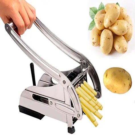 Amazon.in Finger Chips, Perfect French Fries, Chunky Chips, French Fried Potatoes, Potato Slicer, Potato Vegetable, French Fry, Vegetable Slicer, Sliced Potatoes