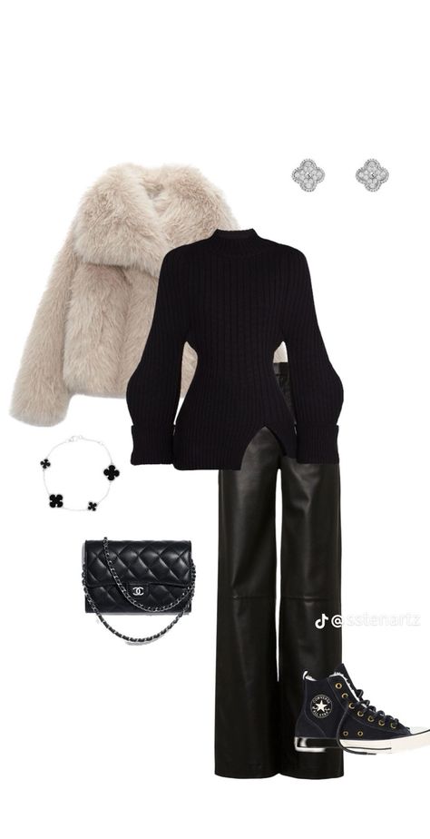 Fur Sweater Outfit, 4s Outfit, Mode Zara, Winter Fashion Outfits Casual, Everyday Fashion Outfits, Muslimah Fashion Outfits, Causual Outfits, Outfits Casual, Mom Outfits