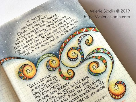 Reaching our Zenith with Zeal - A-Z Word Challenge | Valerie Sjodin Lantern Doodle, Illustrated Scripture, Commonplace Journal, Valerie Sjodin, Doodle Bible, 2022 Journal, Fibonacci Tattoo, Word Challenge, Bible Journaling Ideas Drawings