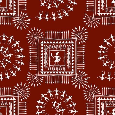 Indian Wall Painting, Worli Painting, Warli Painting, Handmade Paper Art, Garden Wall Designs, Paisley Print Design, Gallery Wall Nursery, Paisley Art, Poster Drawing