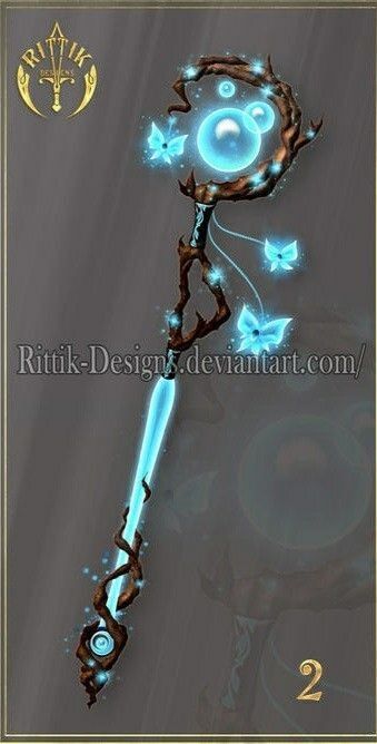 Magic Staff Ideas, Staff Magic, Fantasy Magic, Fantasy Props, Anime Accessories, Cool Swords, Magical Jewelry, Fashion Design Drawings, Magic Art