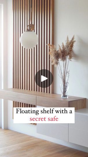 Floating Cabinets Living Room, Tommy Richman, Floating Bench, Magic Door, Diy Cabinet, Hidden Safe, House Organization, Secret Safe, Floating Cabinets