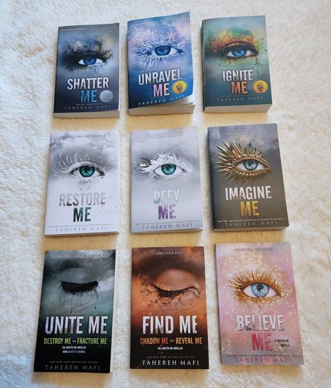 Shatter Me Novellas, Shatter Me Book Series, Manifestation 2024, Shatter Me Warner, Shatter Me Quotes, Nerd Problems, Shatter Me Series, Aesthetic Books, Shatter Me