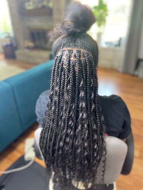 Beautiful knotless with a touch of goddess✨ Goddess Braids, Black Girls Hairstyles, Hair Inspo, Girl Hairstyles, Houston, Dreadlocks, Braids, Hairstyles, Hair Styles