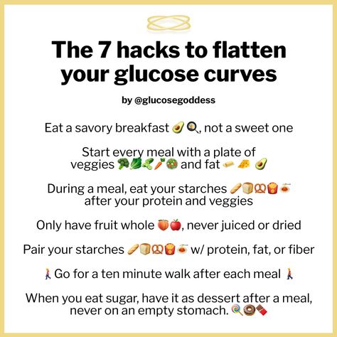 Glucose Goddess’s Instagram photo: “All you need to know.⠀⠀⠀⠀⠀⠀⠀⠀⠀ --⠀⠀⠀⠀⠀⠀⠀⠀⠀ Todo lo que necesitas saber.⠀⠀⠀⠀⠀⠀⠀⠀⠀ ⠀⠀⠀⠀⠀⠀⠀⠀⠀ Los 7 trucos para aplanar las curvas de…” Glucose Goddess Recipes, Glucose Goddess, How To Control Sugar, Menstrual Health, Lower Blood Sugar, Savory Breakfast, Hormone Balancing, Eat Right, Wellness Tips