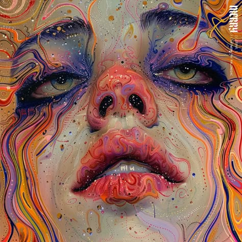 "Merry" - Issue I #aiart #aiartwork #midjourney #midjourneyart #dailymidjourney #generativeart #digitalart #aidesign #midjourney_bot #aicommunity #aiartists #artificialintelligence #ai #aifashion #aiartcommunity #aiart #aiartofinstagram #aiartartists #aiartcreator Distorted Face Art, Pfp Artwork, Clown Doll Makeup, Self Expression Art, Ceramic Characters, Evil Magic, Distortion Art, Brain Thinking, Creative Digital Art