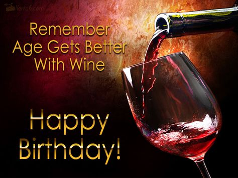 Happy Birthday Wine Images, Happy Birthday Whiskey, Happy Birthday Drinks, Happy Birthday Wishes For Him, Happy Birthday Wine, Happy Birthday Rose, Happy Birthday Man, Birthday Wishes For Him, Happy Birthday Card Funny