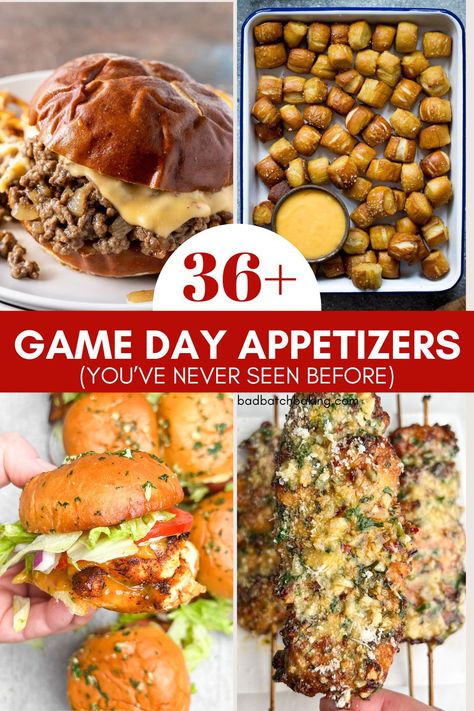 Game Day Recipes Appetizers Sliders, Football Food Ideas, Football Foods, Restaurant Copycat Recipes, Batch Baking, Chicken Blt, Game Day Recipes, Cheese Dips, Restaurant Copycat