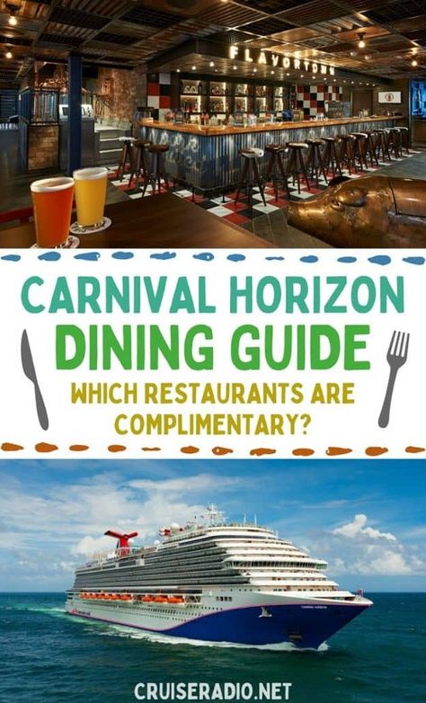 Carnival Horizon Cruise Ship, Carnival Cruise Tips, Cruise Rooms, Carnival Horizon, Anniversary Cruise, Carnival Cruises, Carnival Cruise Ships, Cruise Food, Christmas Cruise