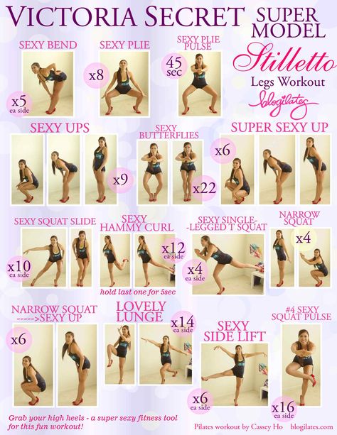 VS-Supermodel-Stilletto-Legs-Workout Autogenic Training, Fitness Lady, Victoria Secret Workout, Pop Pilates, Model Legs, Victoria Secret Model, Super Model, Body Fitness, Legs Workout