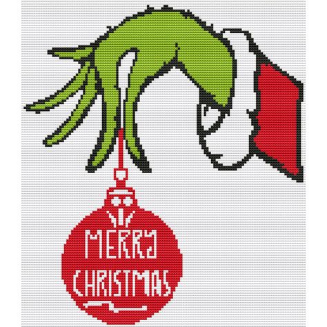 Grinch Cross Stitch Pattern / Disney Cross Stitch Pattern / | Inspire Uplift Grinch Cross Stitch Pattern, Grinch Cross Stitch, Disney Cross Stitch Pattern, Frozen Cross Stitch, Cross Stitch Pattern Christmas, Holiday Cross Stitch Patterns, Santa Cross Stitch, Disney Cross Stitch Patterns, Beads Patterns