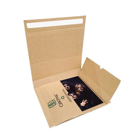 New LP Vinyl Record Carboard Mailers - UBEECO Packaging Solutions Vinyl Packaging, Book Packaging, Buffer Zone, Record Vinyl, Mailer Box, Diy Cans, Cardboard Packaging, Vinyl Music, Diy Picture