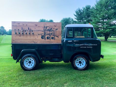 Beer Bar Wedding, Tap Truck, Party Rental Ideas, Bar On Wheels, Beer Truck, Bar Tap, Bar Catering, Raise The Bar, Mobile Boutique