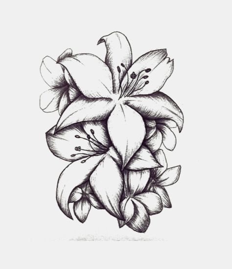 Cataleya Flower Tattoo, Cataleya Flower, Little Heart Tattoos, Lily Tattoo Design, Lily Flower Tattoos, Cute Simple Tattoos, Matching Best Friend Tattoos, Meaningful Tattoo Quotes, Pretty Hand Tattoos