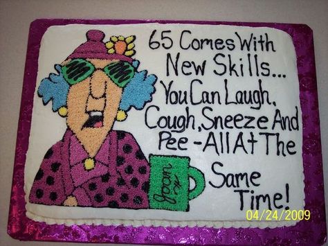 Maxine 65th Birthday Cake on Cake Central                                                                                                                                                      More 65th Birthday Cake, 65th Birthday Party Ideas, 65 Birthday Cake, 65 Birthday, Happy 65 Birthday, Birthday Cake For Mom, Retirement Cake, New Birthday Cake, Cake Quotes