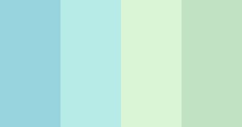 Pastel Blue And Green Color Palette, Lime Green Bedrooms, Collection Moodboard, Green And White Bedroom, Green Name, Blue Names, Pastel Color Schemes, Room Blue, Palette Ideas