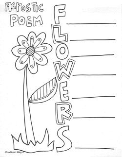 several cute acrostic poem templates  {www.cityoflafayette.com/ReadingBuddies} Acrostic Poem Examples, Acrostic Poem For Kids, Elementary Poetry, Classroom Doodles, Poetry Writing Activities, Acrostic Poem Template, Poetry Worksheets, Poem Template, Poetry Activities