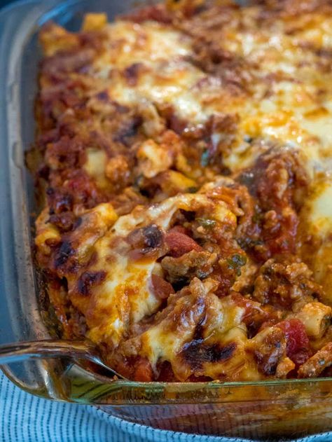 Million Dollar Baked Ziti | 12 Tomatoes Million Dollar Baked Ziti 12 Tomatoes, Ziti Recipes, Baked Ziti Recipe, Creamy Recipes, Mild Italian Sausage, Dried Basil, Food Charlatan, 12 Tomatoes, Yummy Casseroles